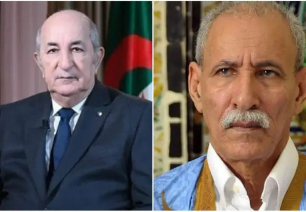 Tebboune félicite Brahim Ghali pour sa reconduction dans ses fonctions