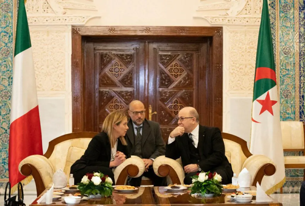 Algérie-Italie : « pourparlers dans plusieurs domaines », Giorgia Meloni