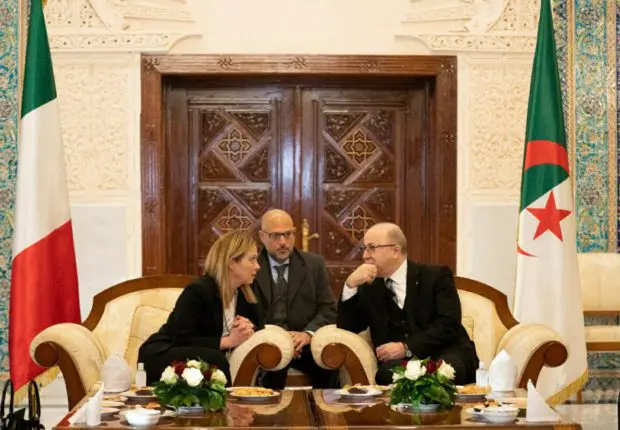 Algérie-Italie : « pourparlers dans plusieurs domaines », Giorgia Meloni