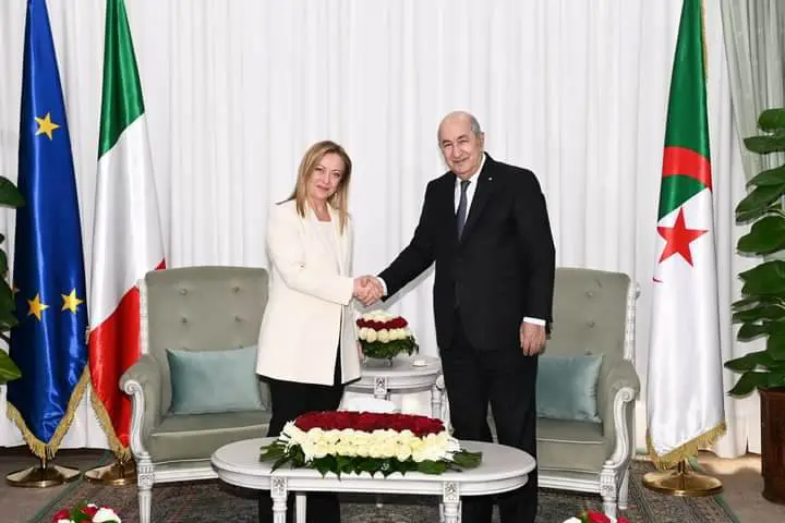 Algérie – Italie : Tebboune et Meloni signent 5 accords