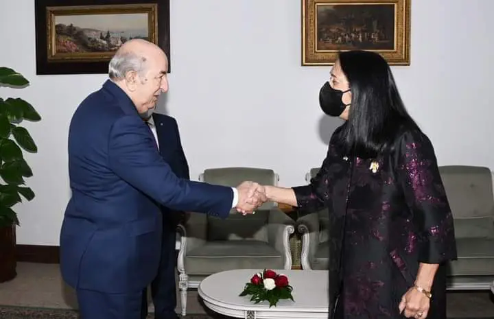 Tebboune reçoit la secrétaire d’État adjointe US Michelle Sison