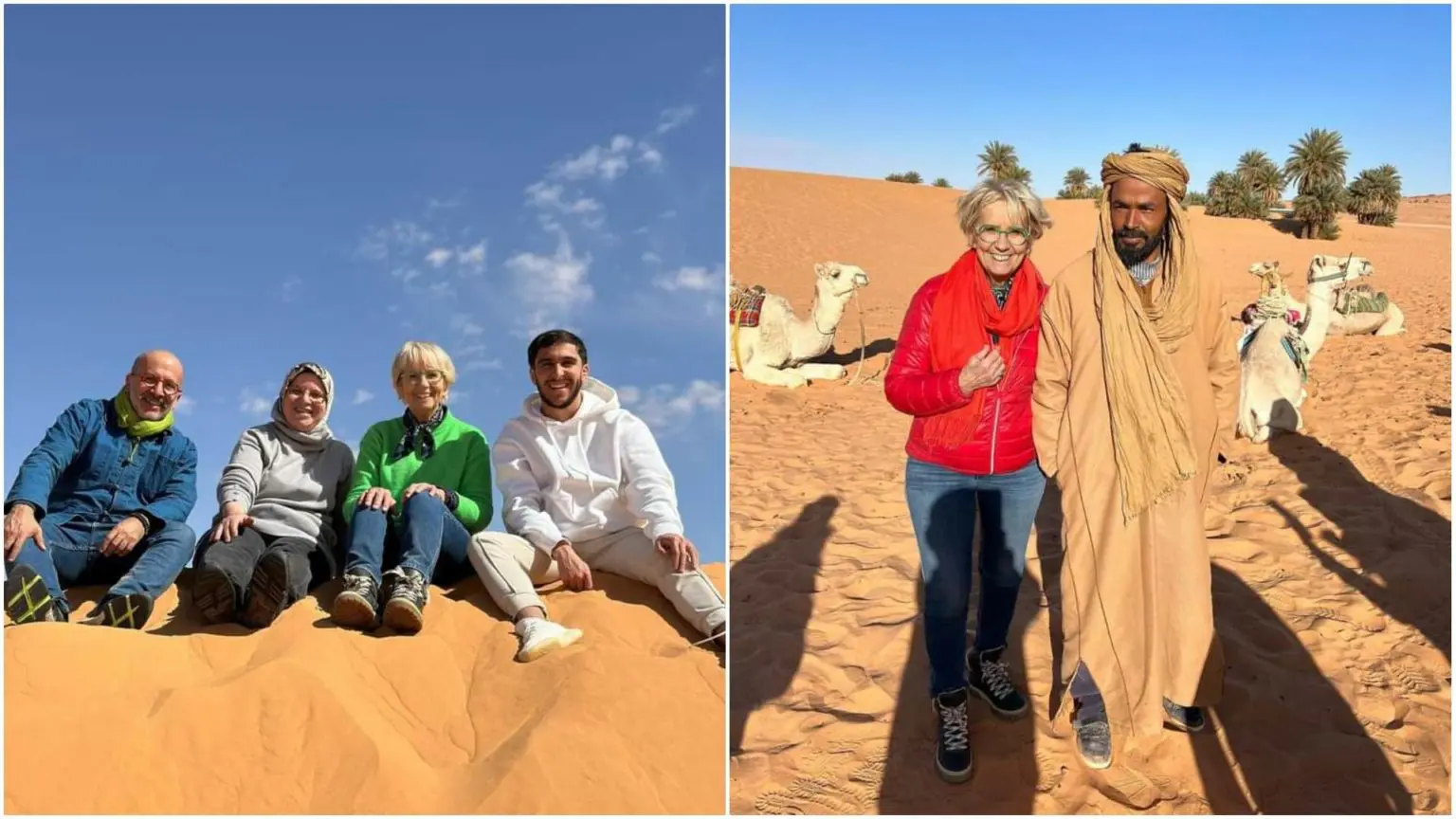 Après Alger, Mercotte part à la découverte du Sahara à Timimoun