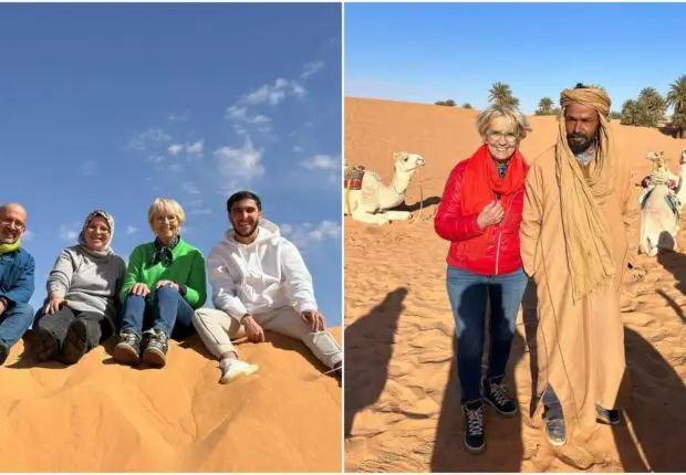 Après Alger, Mercotte part à la découverte du Sahara à Timimoun