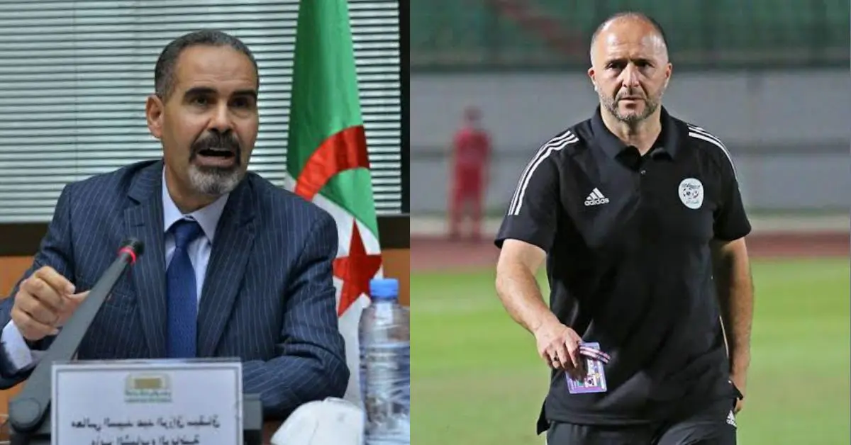 Affaire des critiques sur Belmadi : le ministre des sports réplique