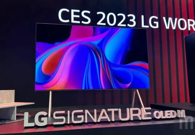 CES 2023 : LG présente son nouveau téléviseur OLED 97′ sans fil