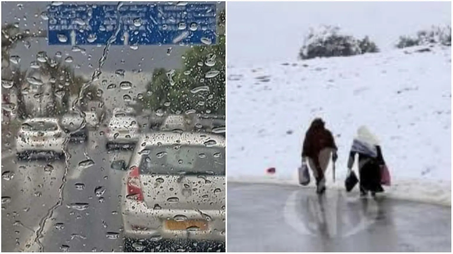 Météo Algérie : alerte orange pluie-neige sur 38 wilayas ce 19 janvier