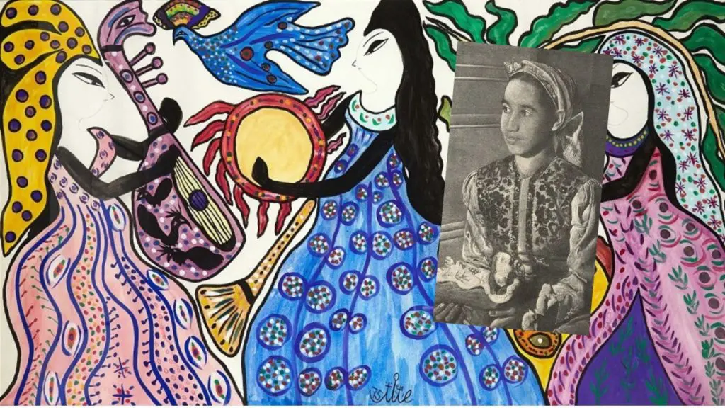 Baya Haddad : la peintre qui a révolutionné l&rsquo;art algérien