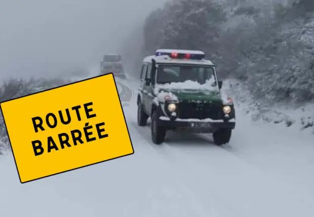 Neige en Algérie : plusieurs axes routiers fermés, la GN fait le point