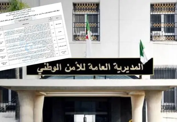 Emploi Algérie : la DGSN recrute dans différentes spécialités