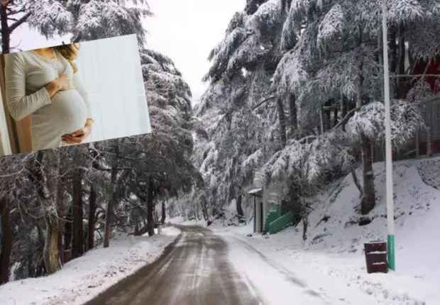 Blida: bloquée par la neige, elle accouche dans les montagnes de Chréa