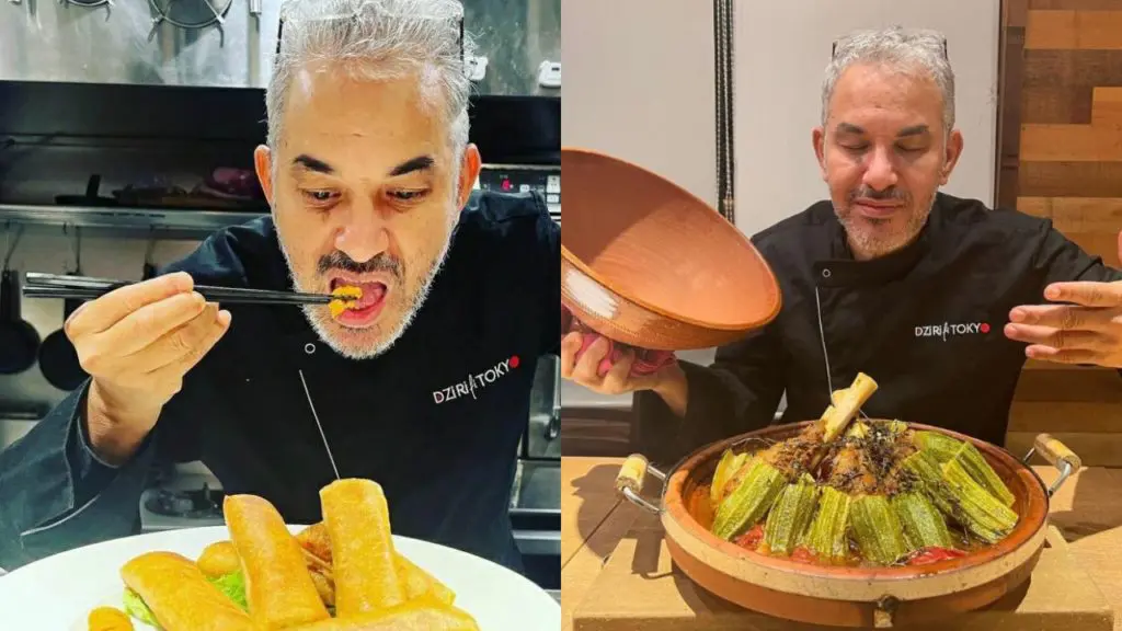 Le chef Nabil Houhou sublime la cuisine algérienne à Tokyo