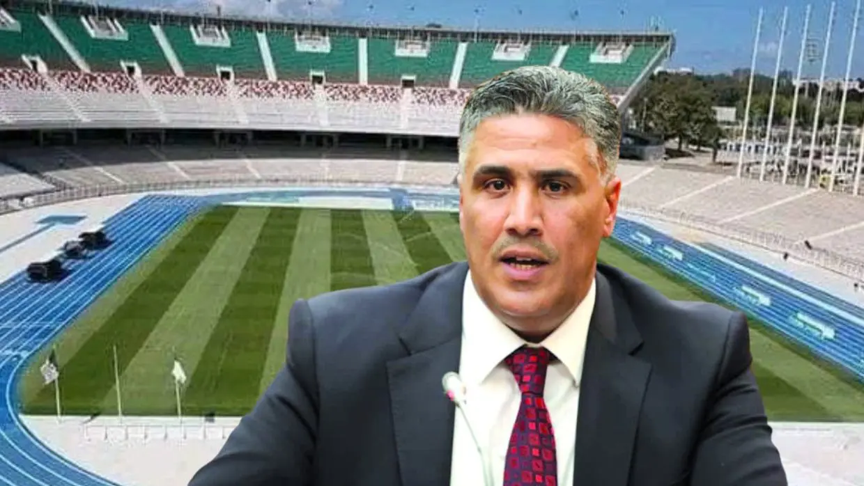 Couverture des tribunes stade 5 juillet : Belaribi donne le feu vert