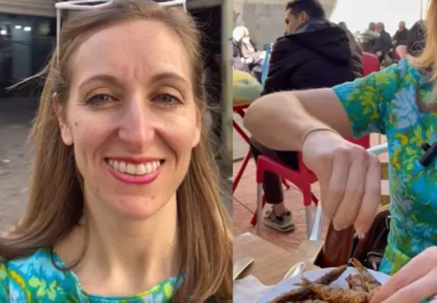 La porte-parole de l’ambassade des USA déguste la sardine à Alger