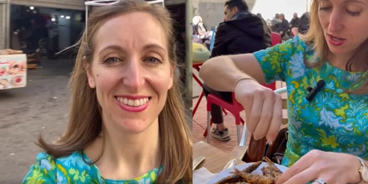 La porte-parole de l’ambassade des USA déguste la sardine à Alger