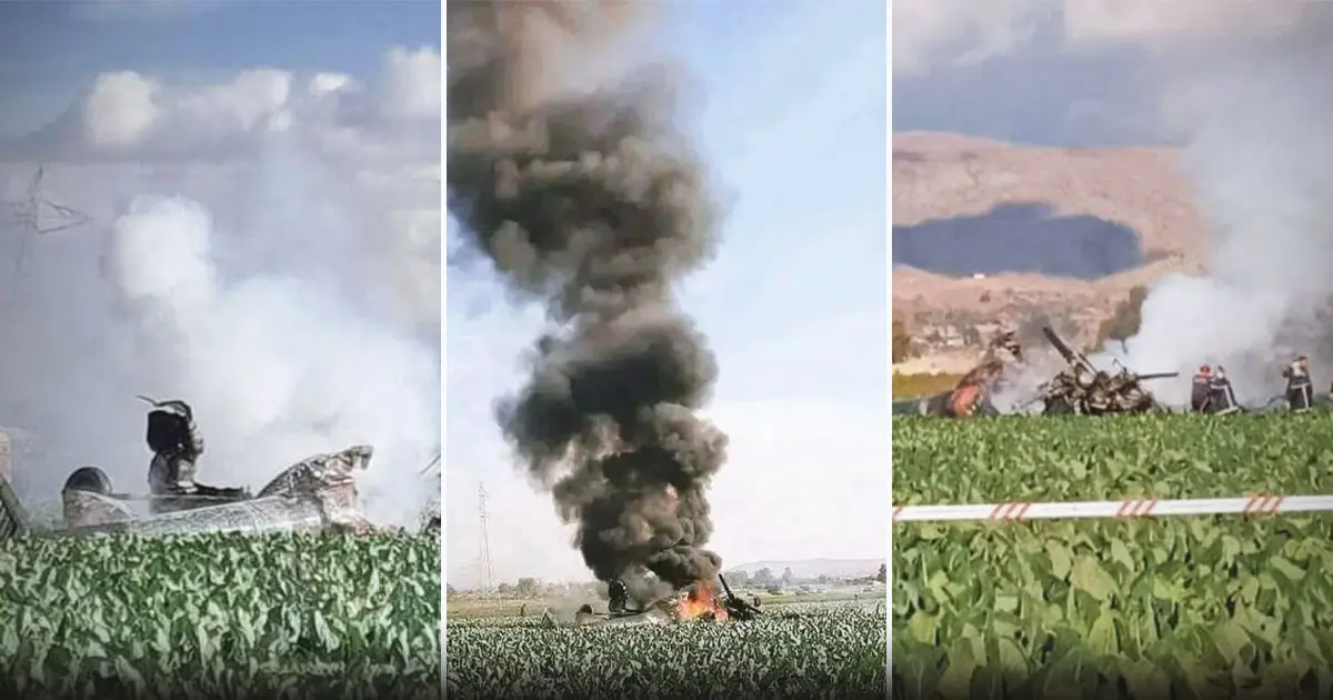 Aïn Defla – Algérie : le crash d’un hélicoptère de l’ANP fait 3 morts