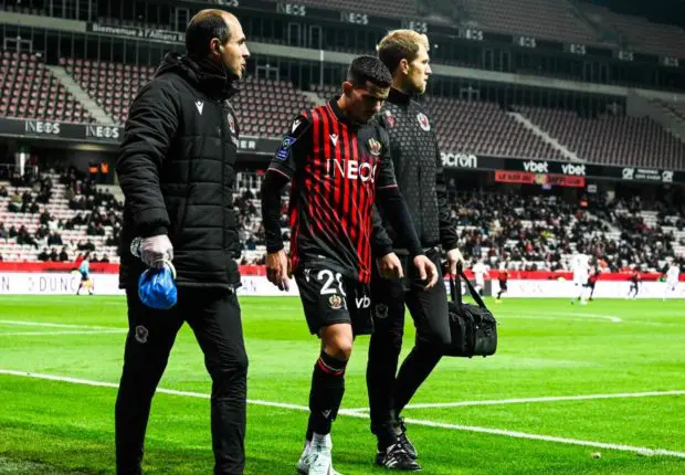 OGC Nice : des nouvelles concernant la blessure d&rsquo;Atal