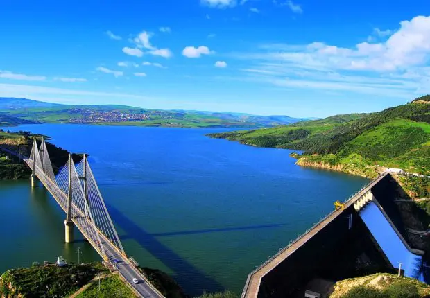 Capacité de remplissage du barrage de Béni Haroun à Mila atteint 75%