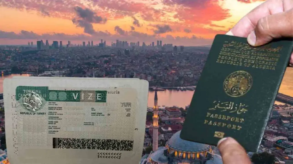 Visas Turquie pour Algériens : les frais des demandes mis à jour