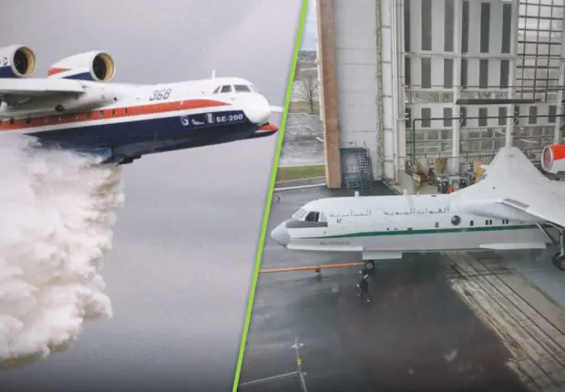Algérie – Russie : le 1er bombardier d’eau Beriev Be-200 bientôt livré