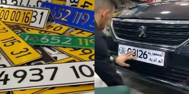 Plaques d’immatriculation – Algérie : la Gendarmerie réfute la rumeur