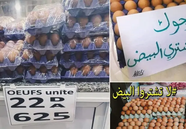 Prix des œufs: les explications des uns, l’appel au boycott des autres