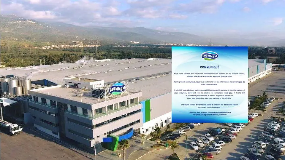 Arrêt de la laiterie Soummam : le groupe met les points sur les « i »