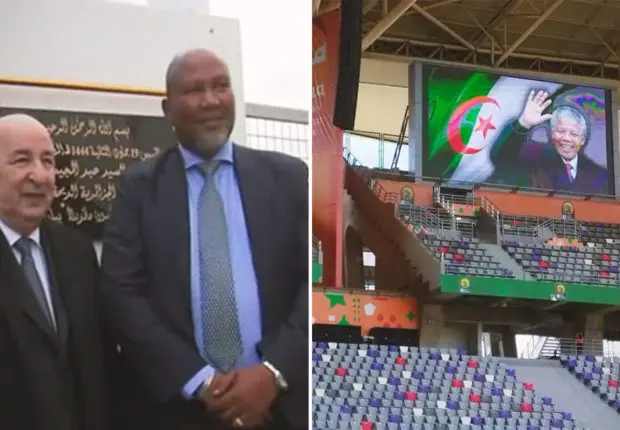 Tebboune inaugure le nouveau stade de Baraki Nelson-Mandela 