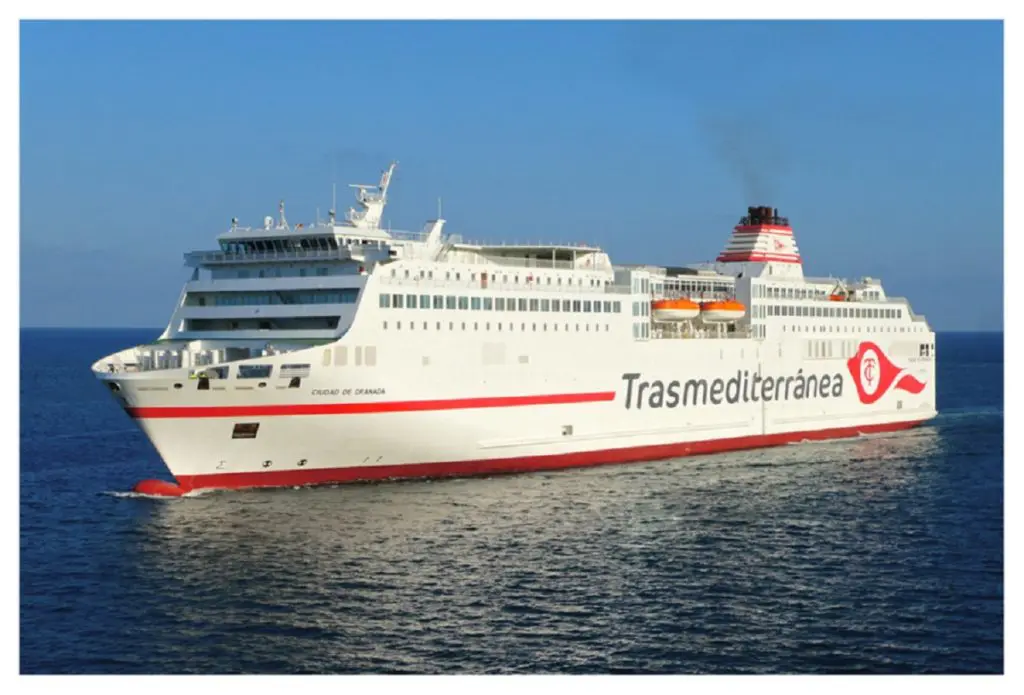 Ferry Espagne – Algérie : quel est le programme de Trasmediterránea ?