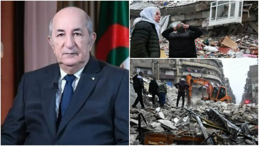 Séisme en Turquie : Tebboune ordonne l&rsquo;envoie d&rsquo;équipe de secours
