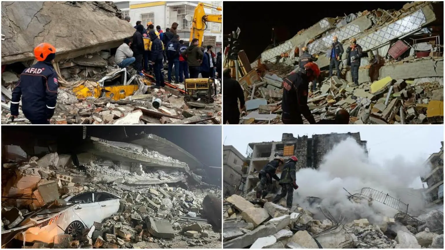 Turquie et Syrie : un séisme de magnitude 7.8 fait plus de 500 morts