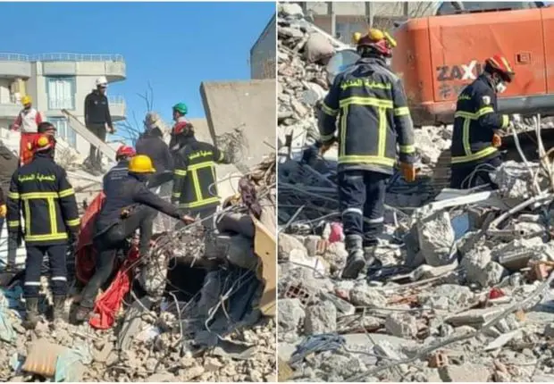 Séismes Turquie et Syrie : la protection civile algérienne sauve 13 vies