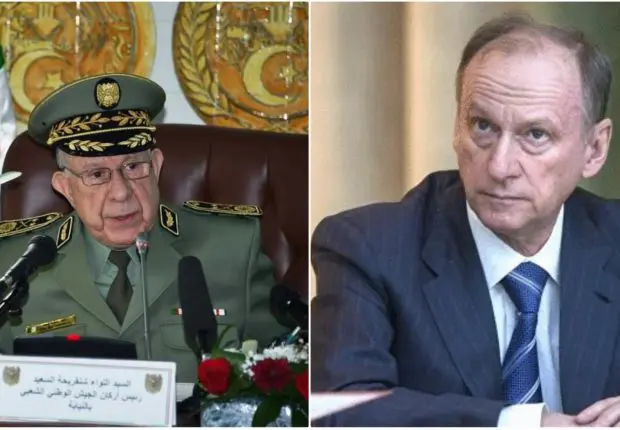 Chanegriha reçoit le secrétaire du Conseil de sécurité de la Russie