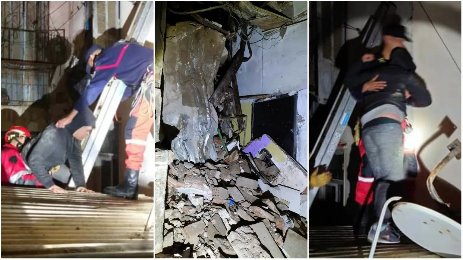 Alger : effondrement des escaliers d’un immeuble, 6 familles secourues