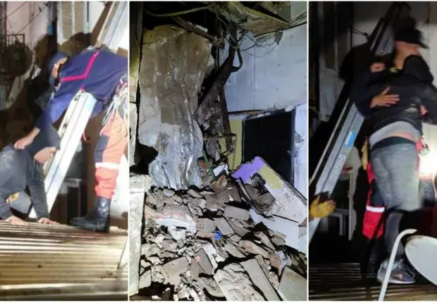 Alger : effondrement des escaliers d’un immeuble, 6 familles secourues