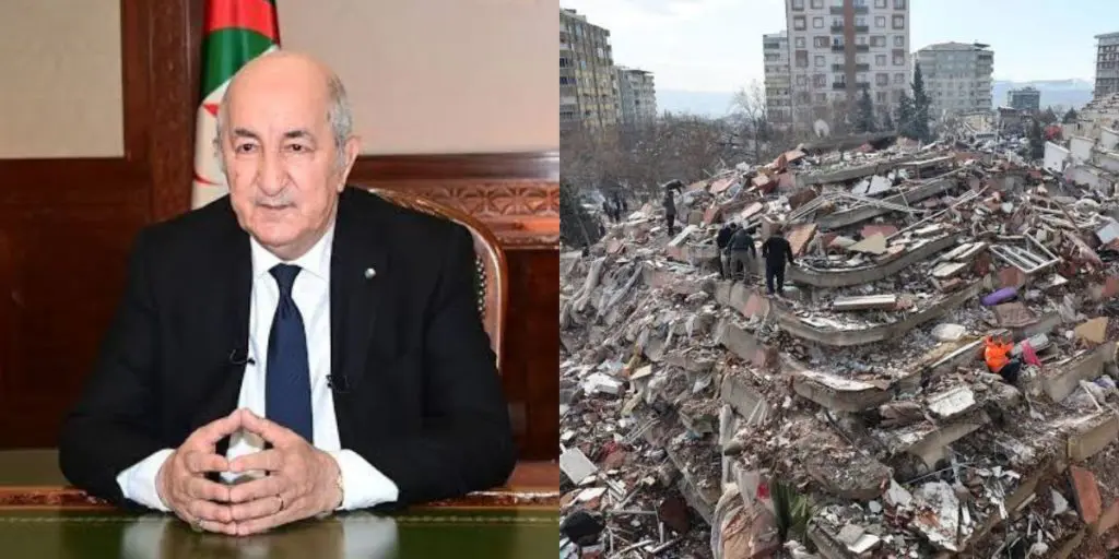 Séisme en Turquie et Syrie : Tebboune offre une aide financière