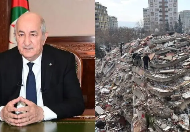 Séisme en Turquie et Syrie : Tebboune offre une aide financière