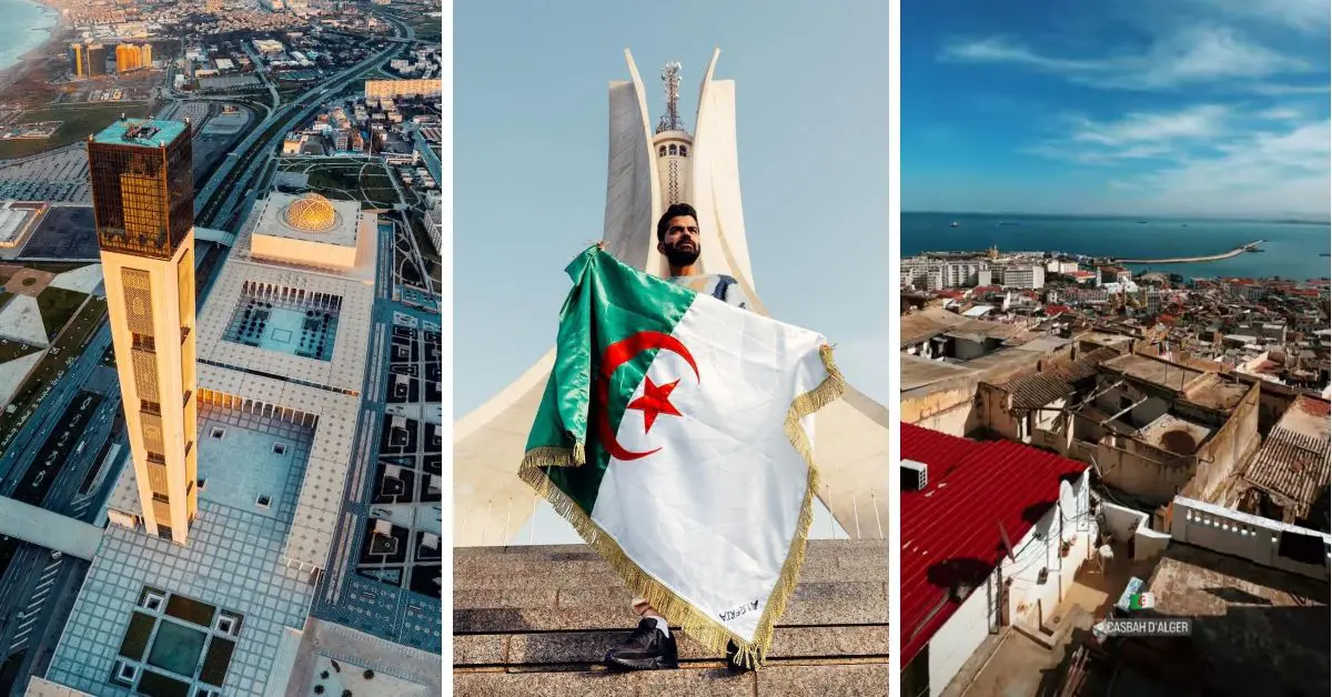 En visite à Alger, le Youtubeur Joe Hattab conquis par la Casbah