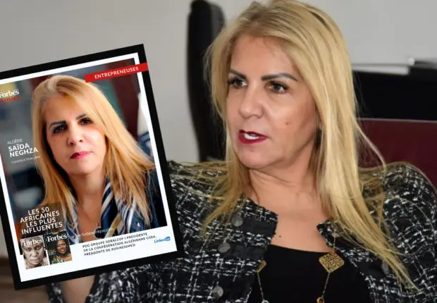 Forbes Afrique : l&rsquo;Algérienne Saïda Neghza dans le TOP 50 des femmes influentes