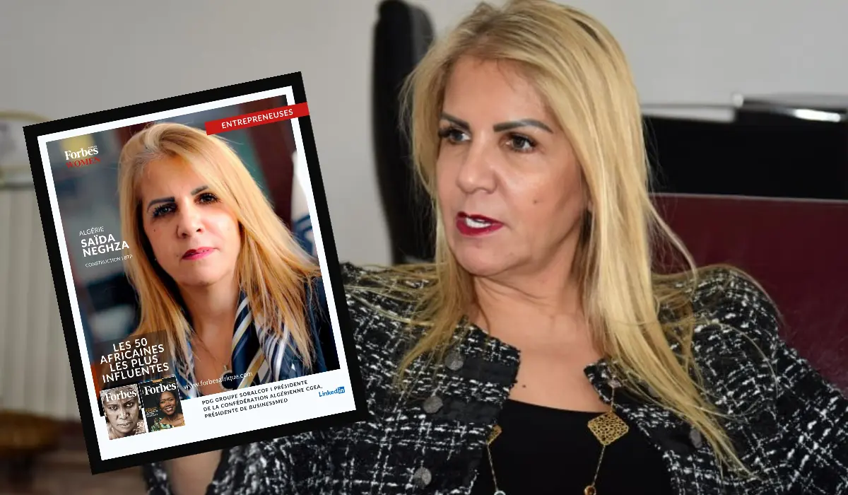 Forbes Afrique : l’Algérienne Saïda Neghza dans le TOP 50 des femmes influentes