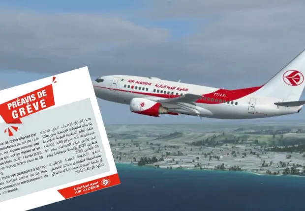 Grève en France : Air Algérie annule ses vols depuis et vers Metz