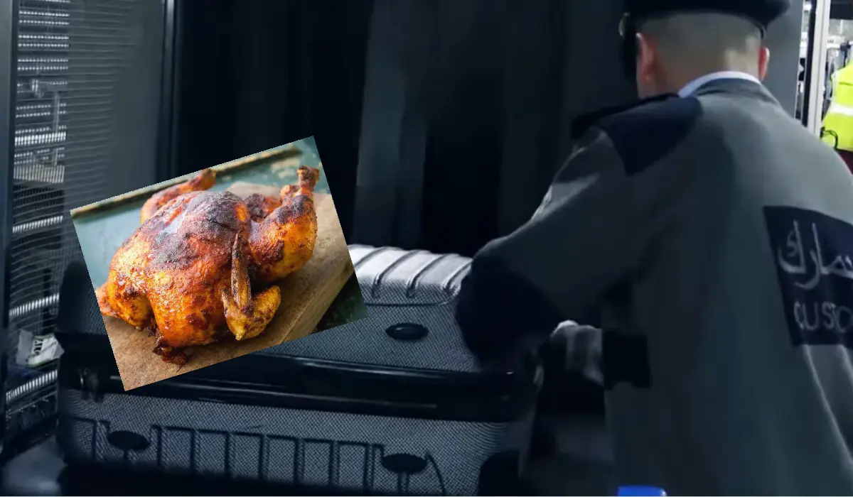 Aéroport d’Alger : importante somme en devises cachée dans un poulet rôti