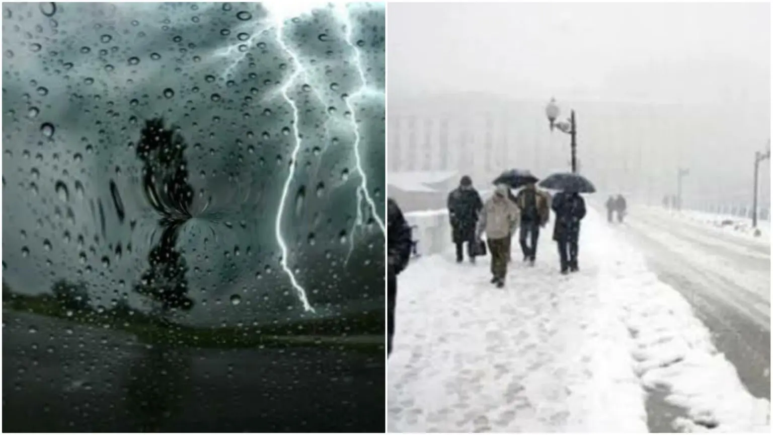 Météo Algérie : alerte « orange » pluie et neige les 2 jours à venir