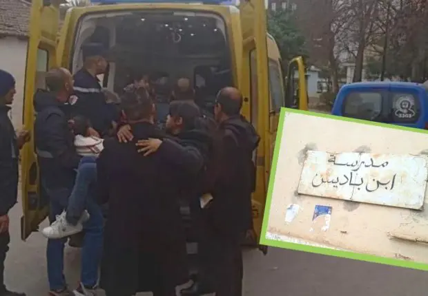 Monoxyde de carbone : 28 élèves d’une école primaire asphyxiés à Sidi Bel Abbès