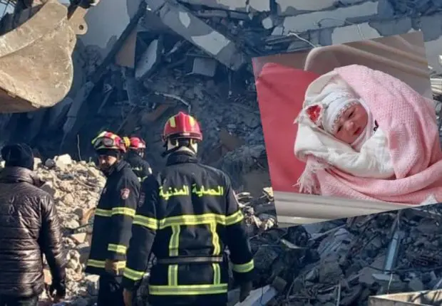 Séisme en Syrie : par reconnaissance, un papa nomme sa fille Djazair