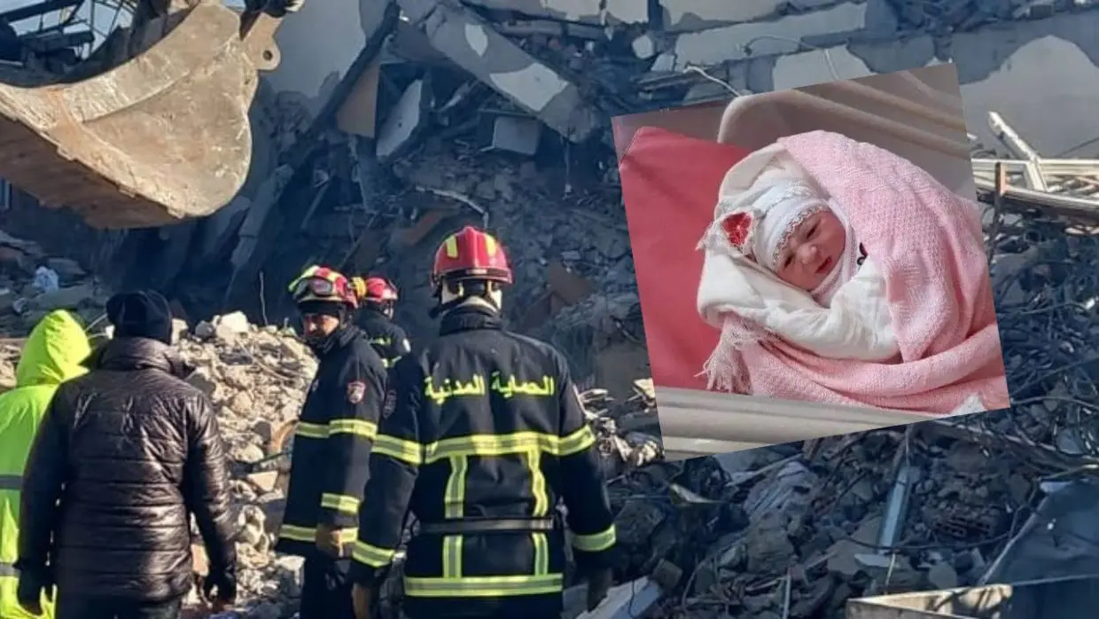 Séisme en Syrie : par reconnaissance, un papa nomme sa fille Djazair