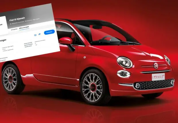 Emploi : Fiat Algérie lance une campagne de recrutement