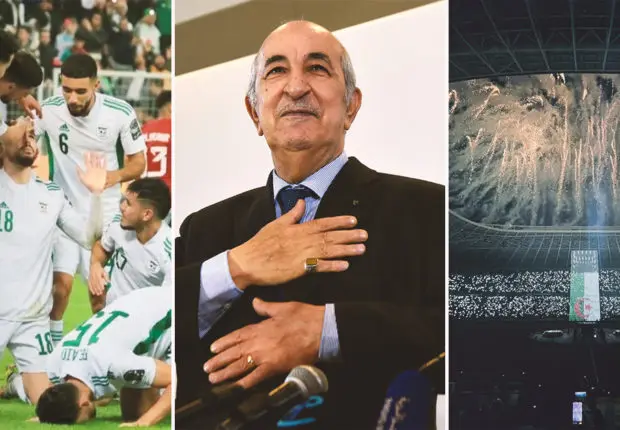 CHAN 2022 : Tebboune salue le « rendement héroïque » des Verts et remercie le public algérien