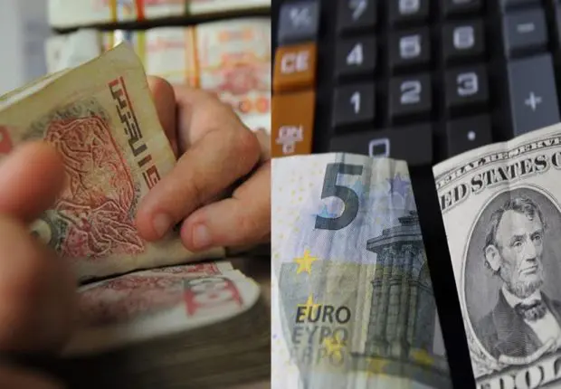 Taux de change du dinar en Banque et au marché parallèle ce 14 février