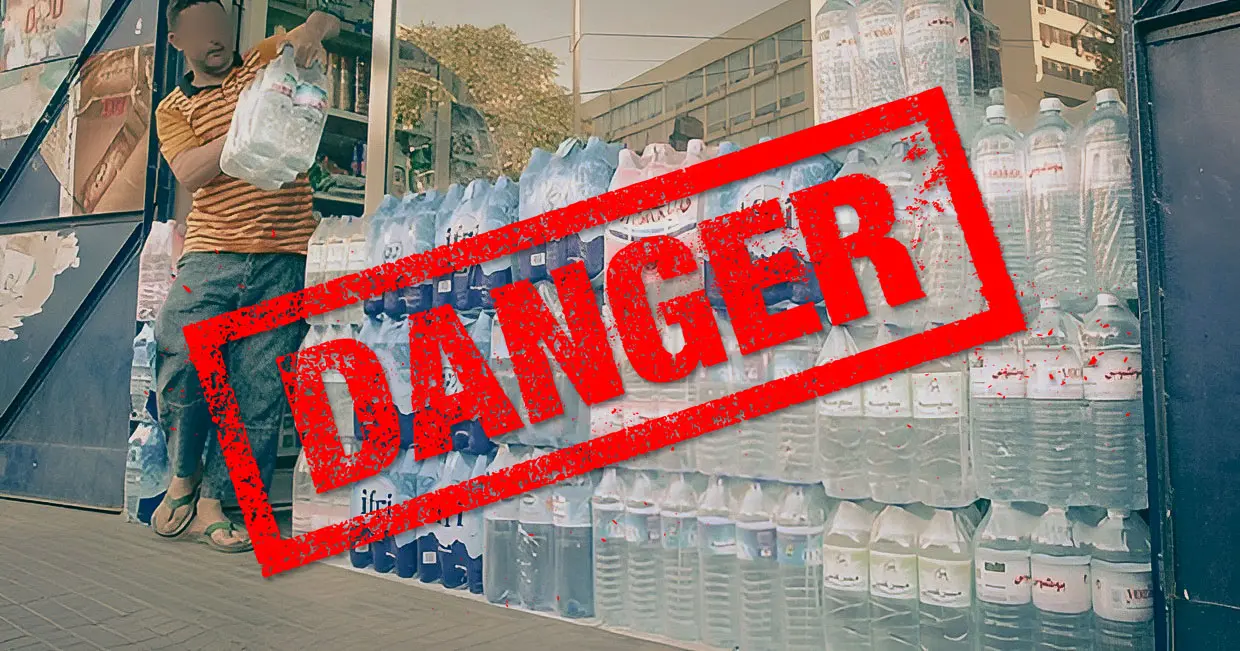 Eau minérale : l’APOCE avertit contre le danger des bouteilles en plastique