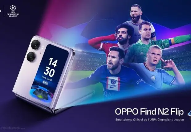 Lancement mondial du dernier modèle de téléphone OPPO, le Find N2 Flip